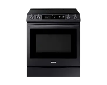 30" Dark Stainless Steel Samsung Range 6.3 cu.ft. Convection with Smart Dial & Air Fry