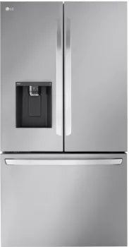 36" LG Refrigerator 25.5 cu.ft. with Water and Ice Dispenser