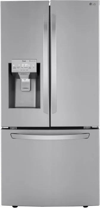 33" LG Refrigerator 24.5 cu.ft. with Ice and Water Dispenser